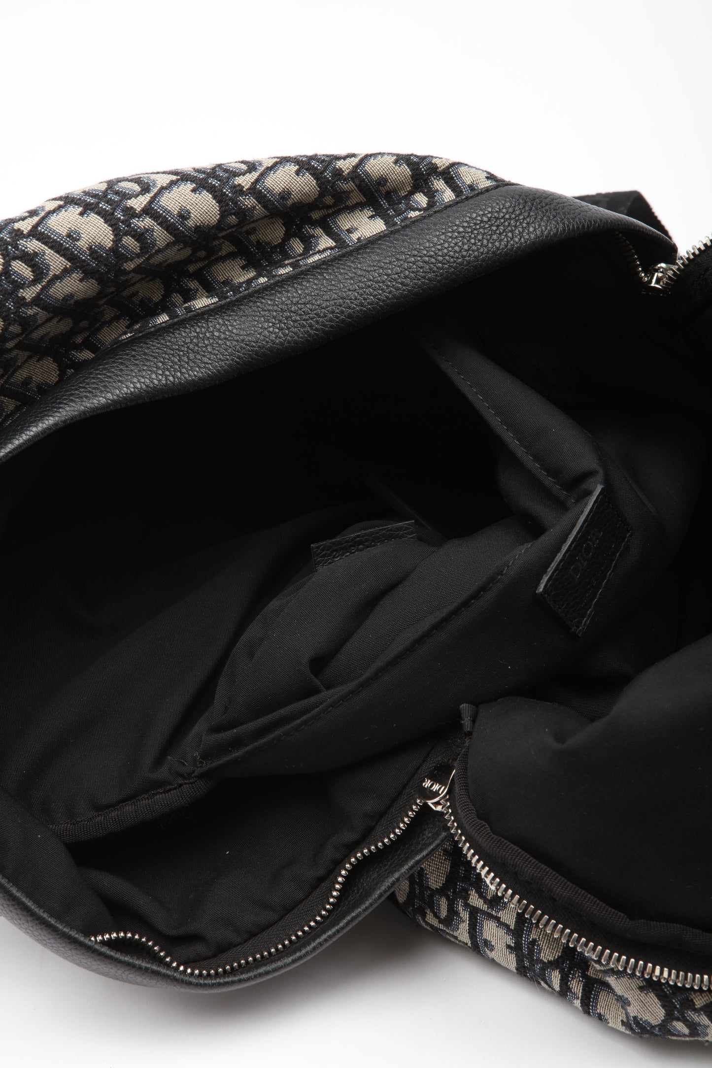 Dior Navy Oblique Canvas Rider Backpack
