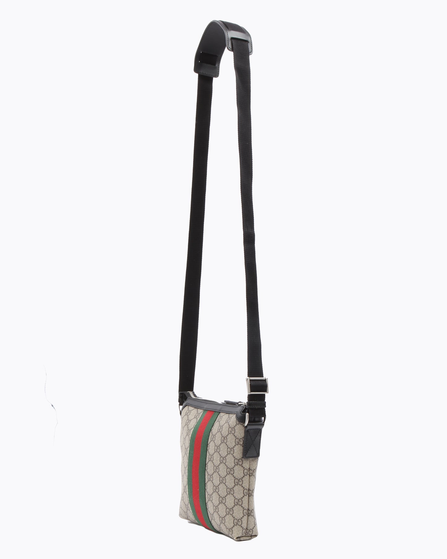 Gucci GG Supreme Web Canvas Crossbody Bag