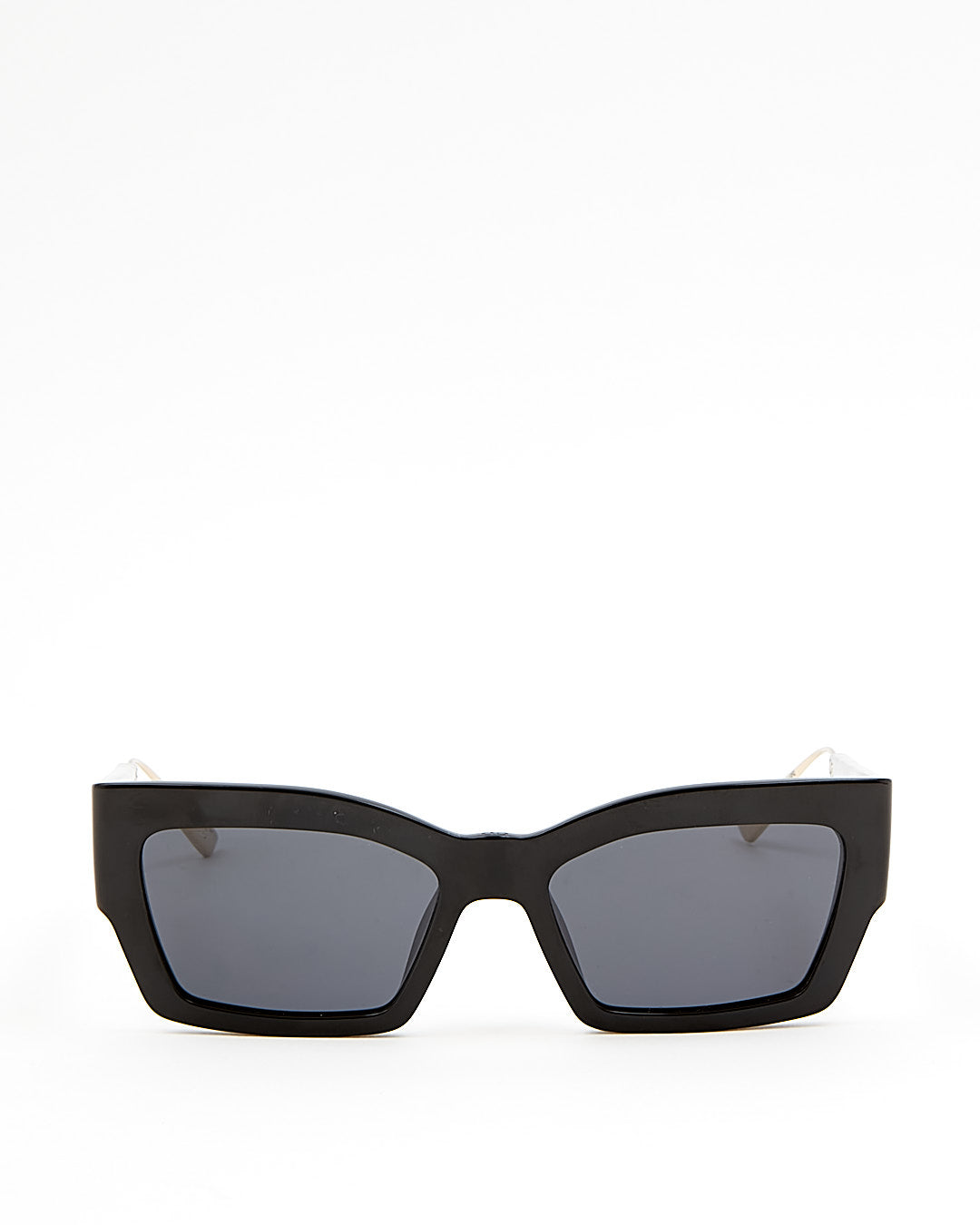 Lunettes de soleil étroites noires Dior CatStyleDior2 noires