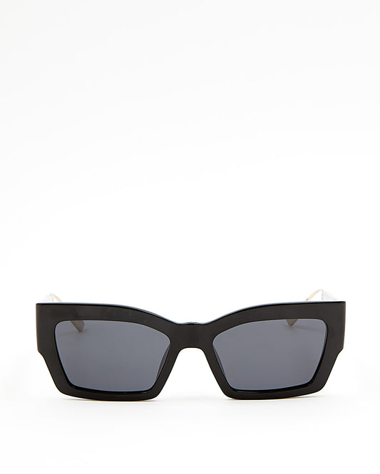 Lunettes de soleil étroites noires Dior CatStyleDior2 noires