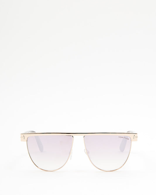 Tom Ford Pink Gradient Lens Stephanie-02 Tf570 Sunglasses