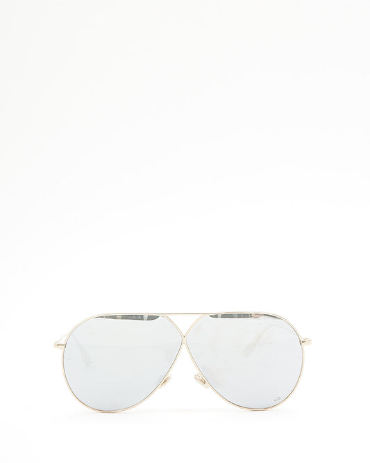 Lunettes de soleil aviateur Dior Or/Argent DiorStellaire3