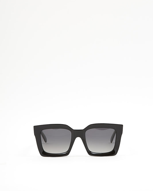 Celine Black Square Oversized CL40130F Polarized Sunglasses