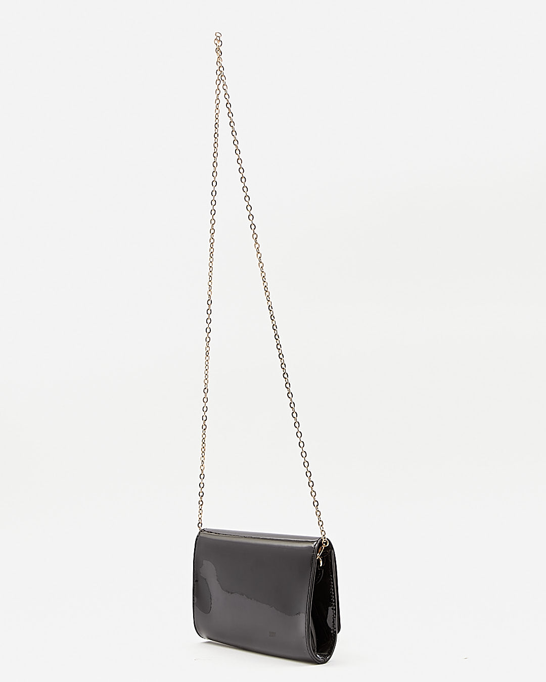 Louis Vuitton Black Vernis Leather Louise PM Chain Bag