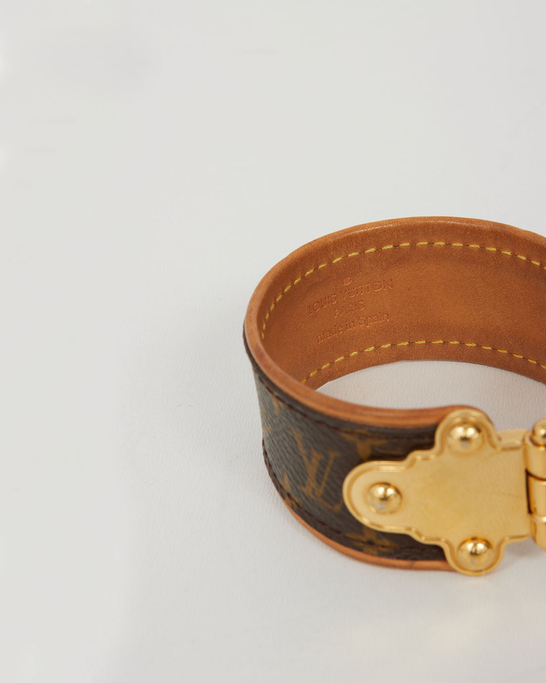Bracelet à charnière Louis Vuitton Monogram Save It