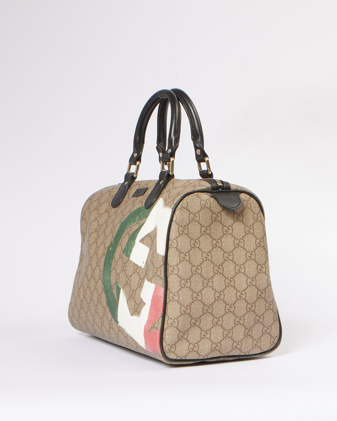 Gucci GG Supreme Canvas Boston Bag
