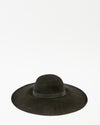 Maison Michel Black Wool Fedora Hat - M