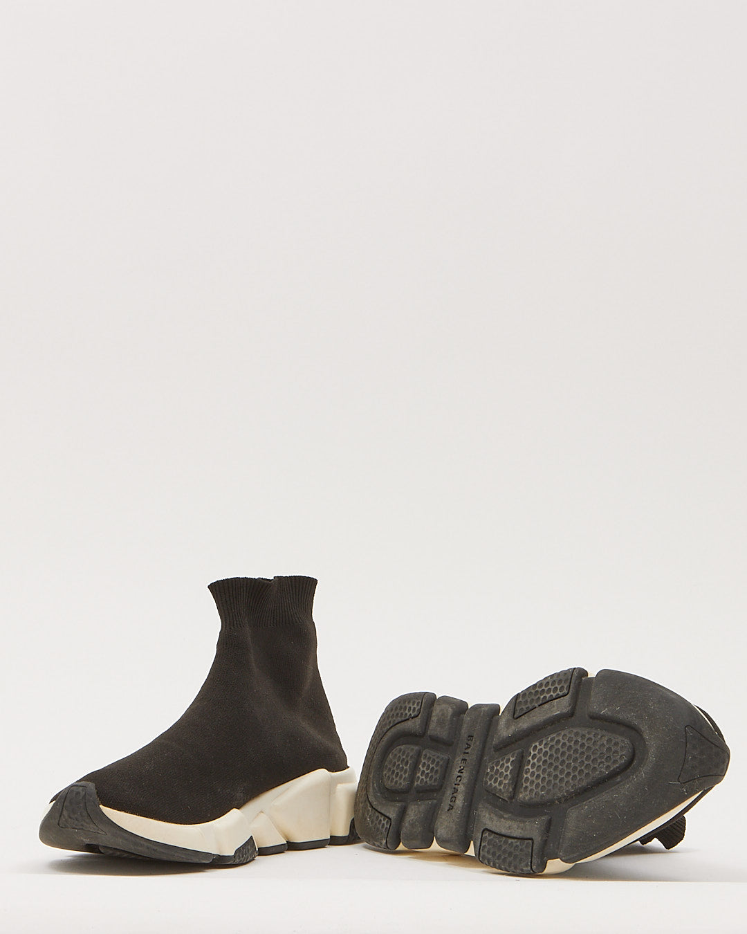 Balenciaga Black Speed Trainer Sock Sneakers - 41