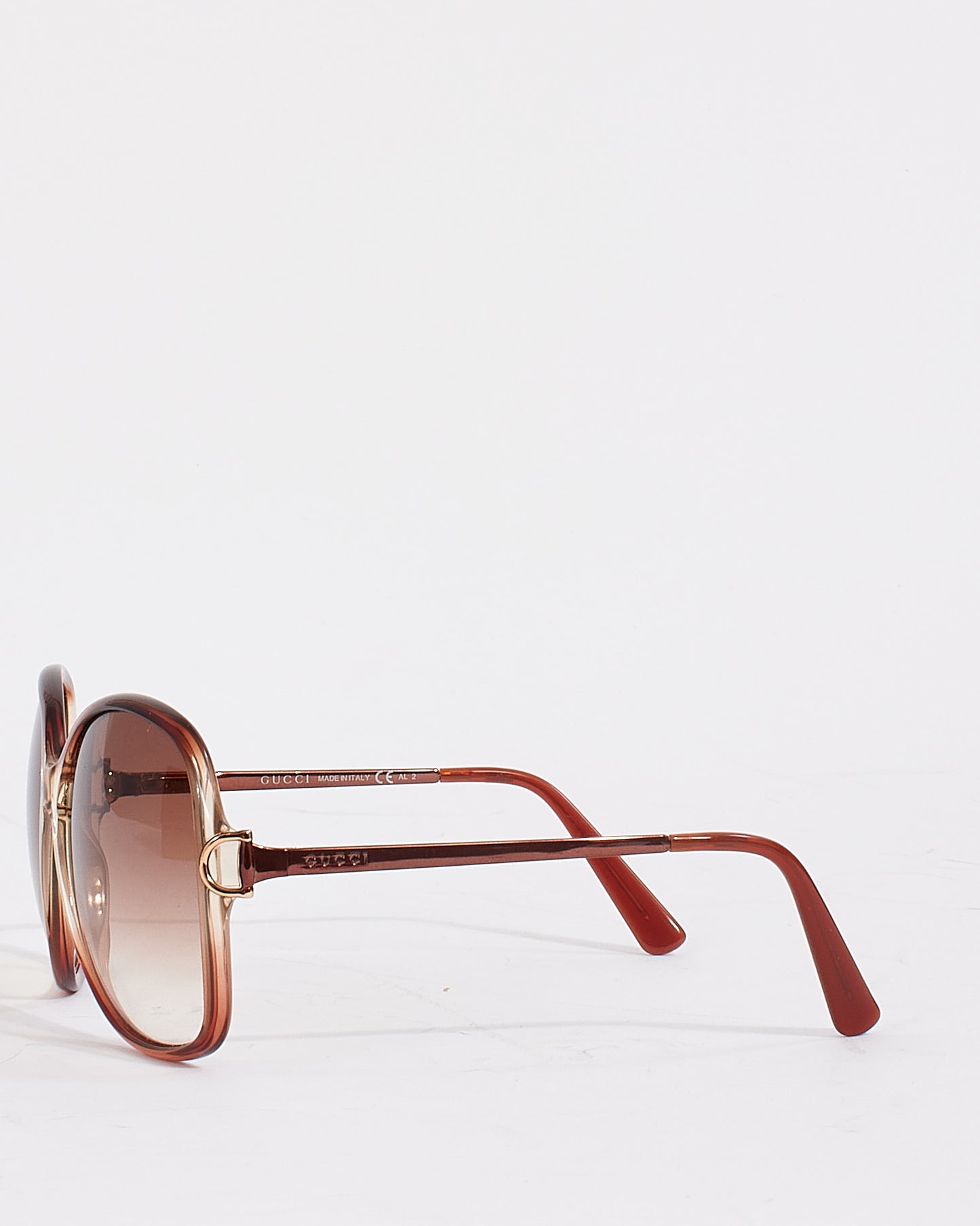 Gucci Brown Gradient Oversized GG3129 Sunglasses