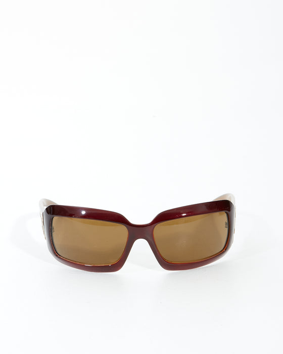 Chanel Brown 6022-Q CC Logo Sunglasses
