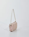 Dior Pink Monogram Girly Canvas Small Shoulder Bag