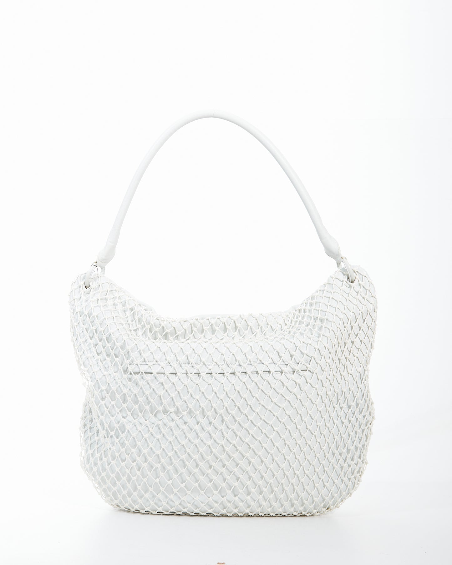 Maison Margiela Off White Fishnet Shoulder Bag
