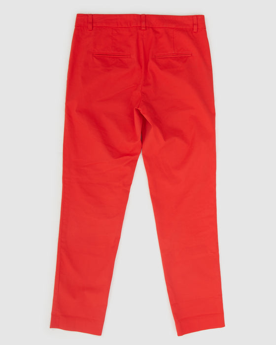 Judith & Charles Red Trouser - 0