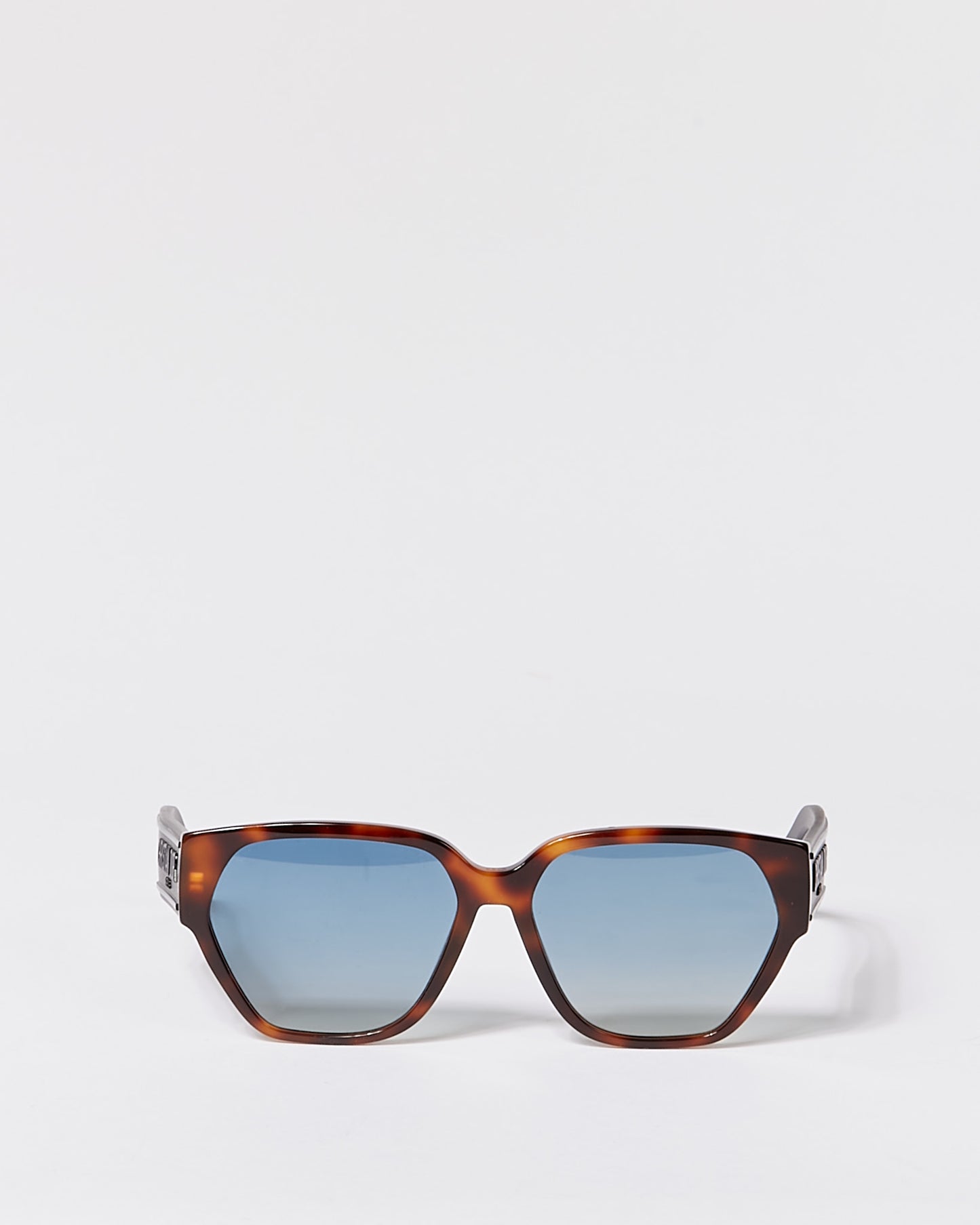Dior Brown/Black Tortoise DiorID1 Square Sunglasses