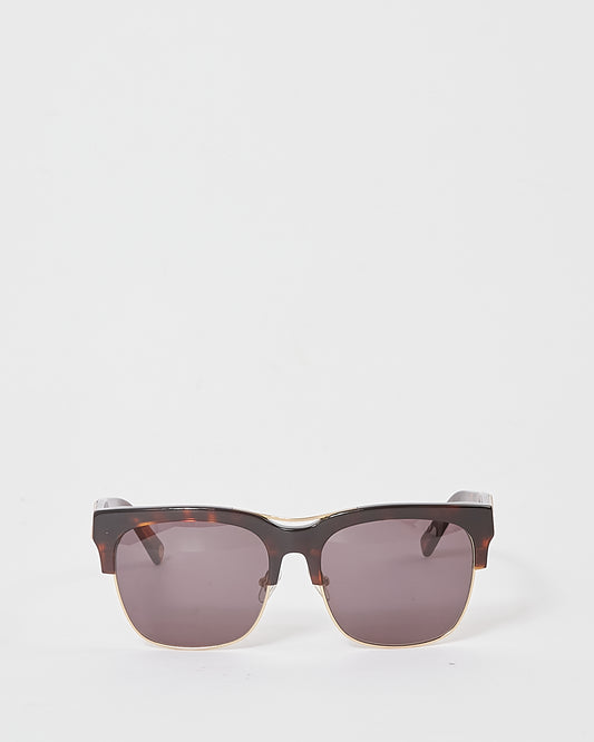 Balmain Tortoise BL7010 Gold Trim Wayfarer Sunglasses