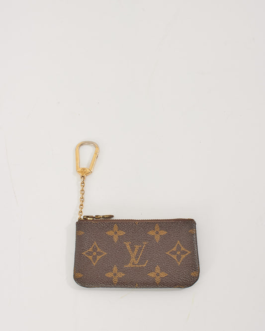 Louis Vuitton Monogram Canvas Key Pouch / Pochette Cles