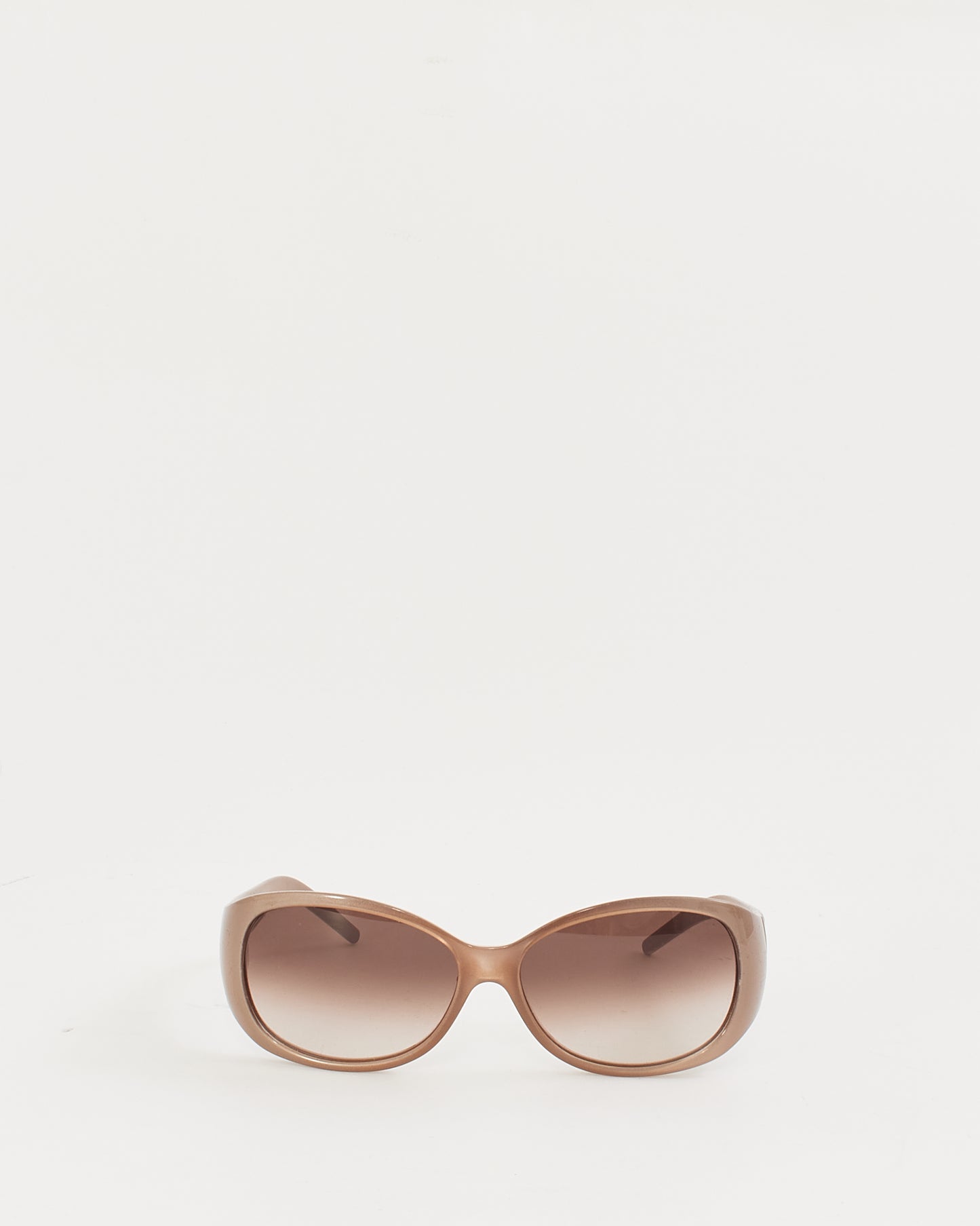 Fendi Beige FS407 Arm Logo Sunglasses