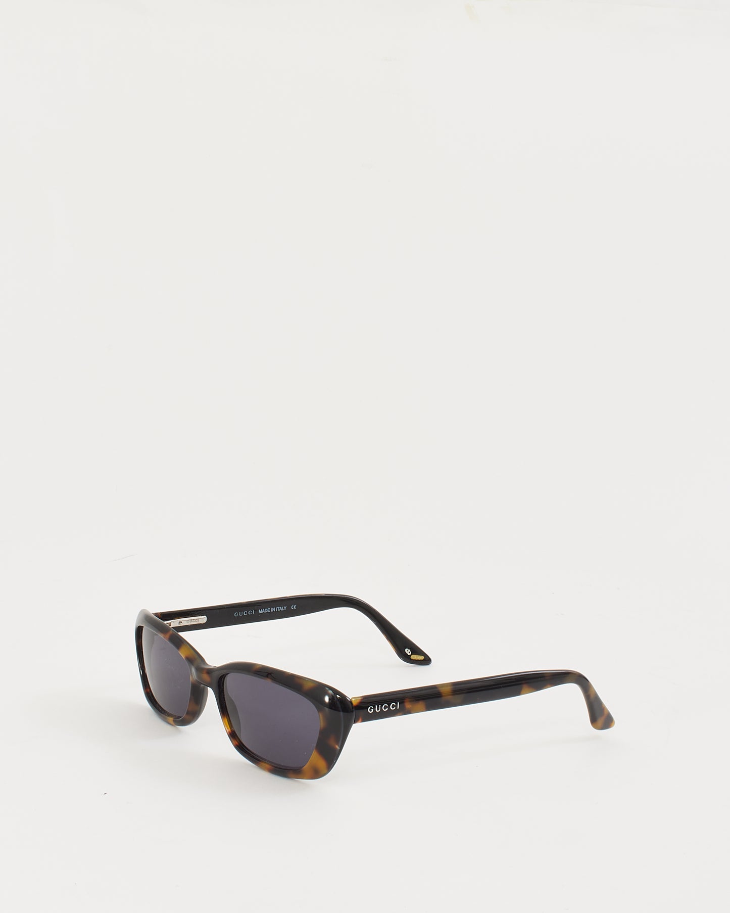 Gucci Tortoise GG 2415/S Small Oval Sunglasses