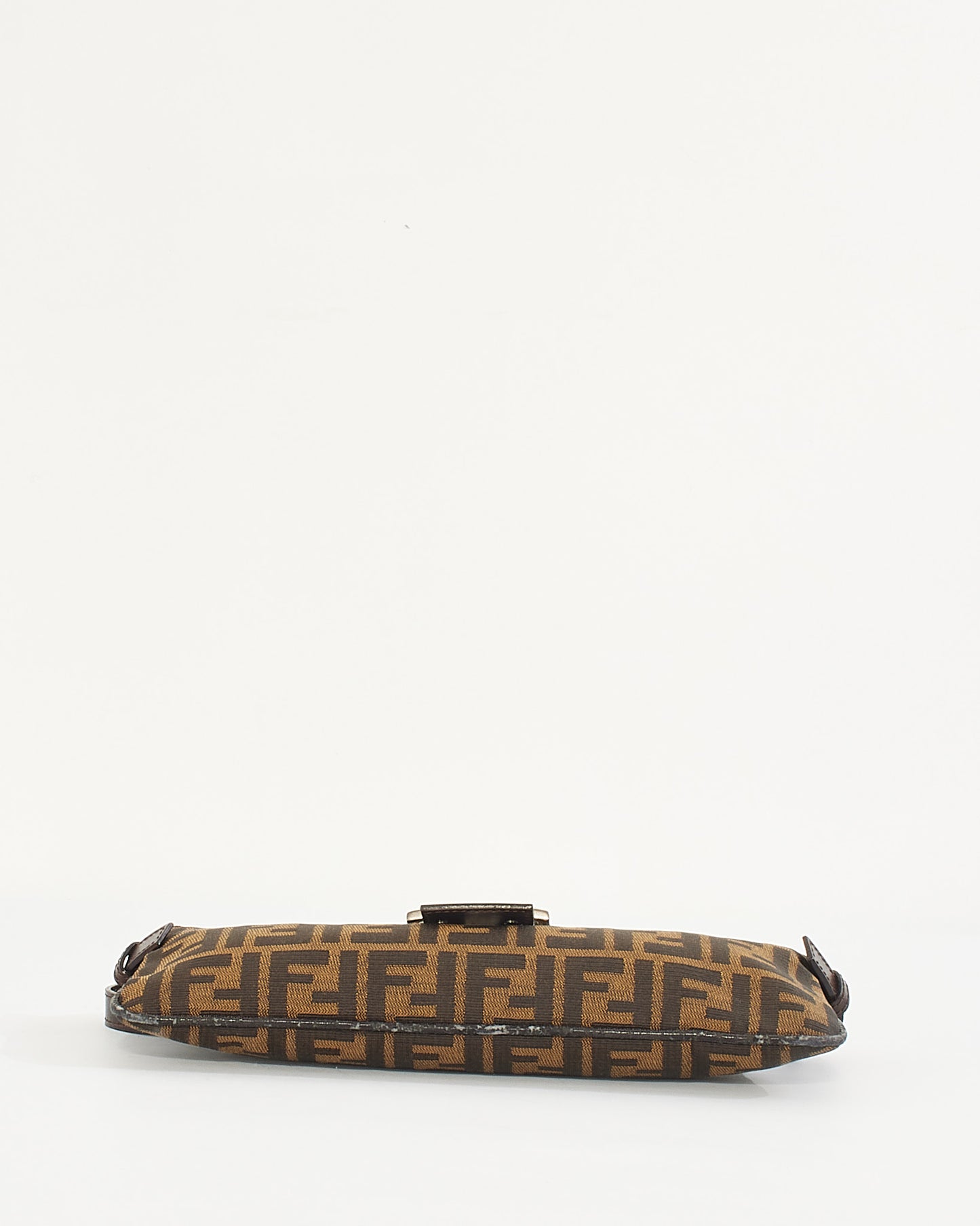 Fendi Tobacco Zucca Canvas Baguette Belt/Sling Bag