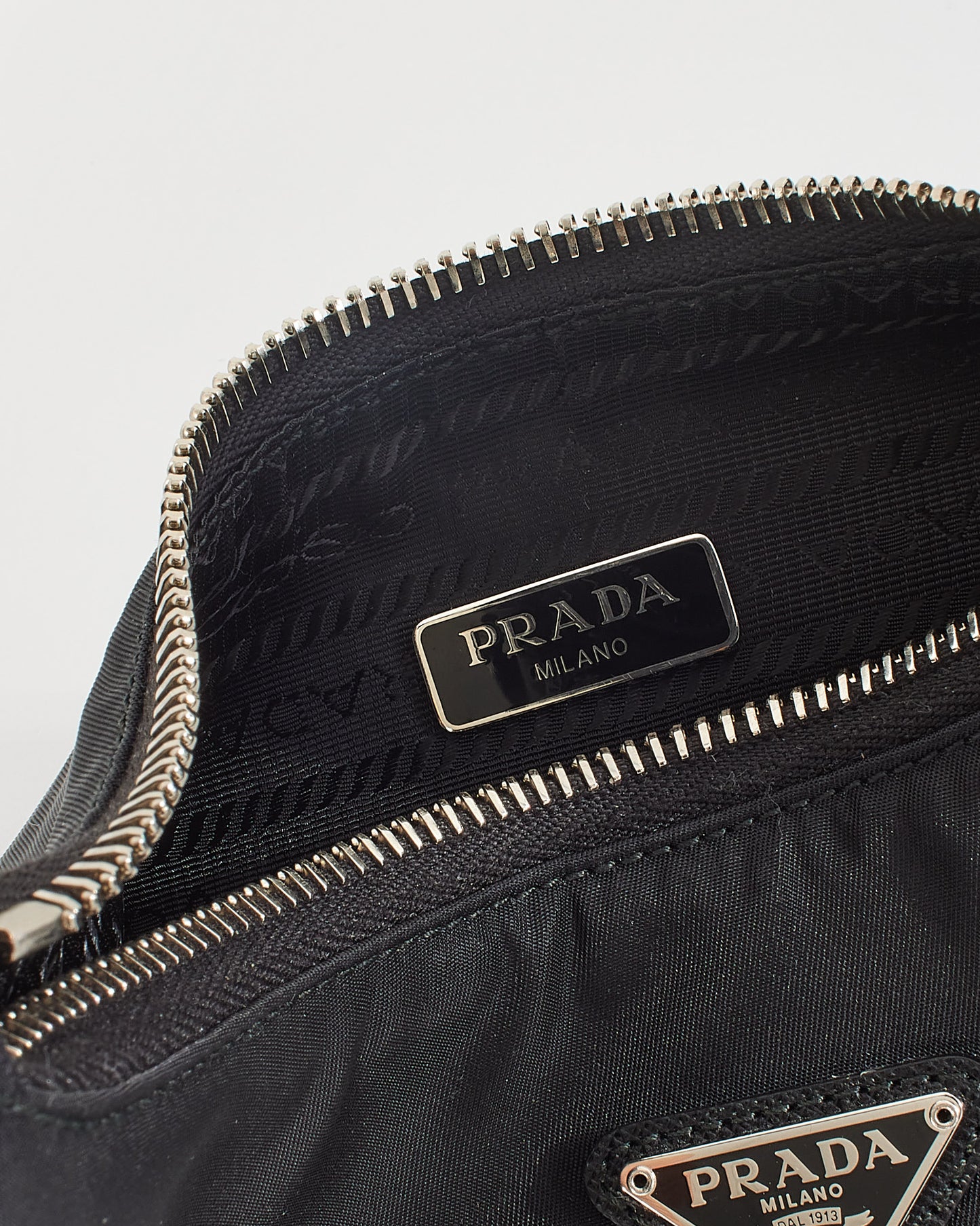 Prada Black Nylon Re-Edition 2005 Mini Bag