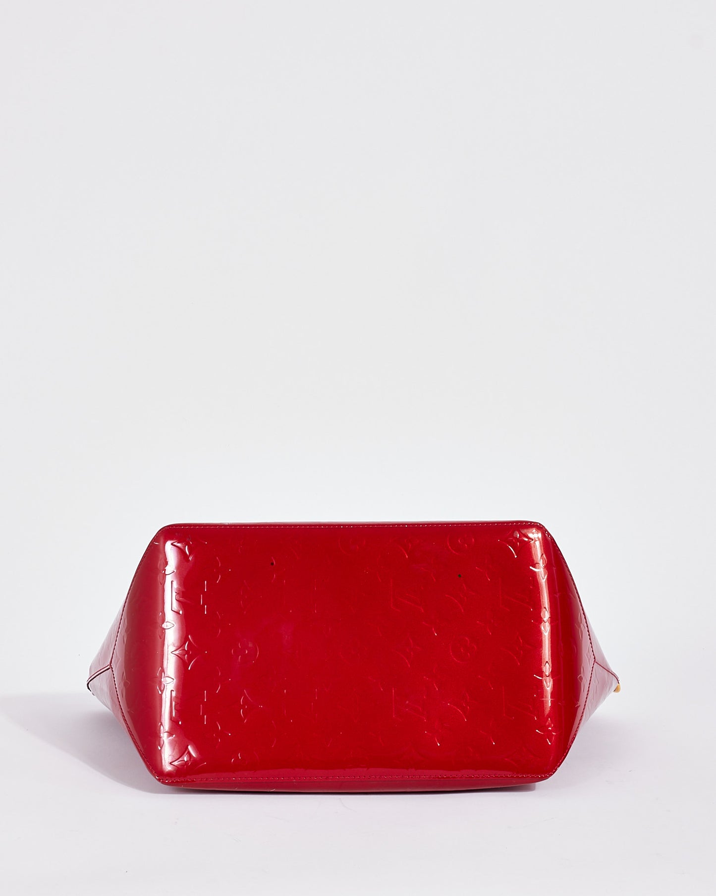 Louis Vuitton Red (Pomme D'Amour) Monogram Vernis Bellevue GM Tote
