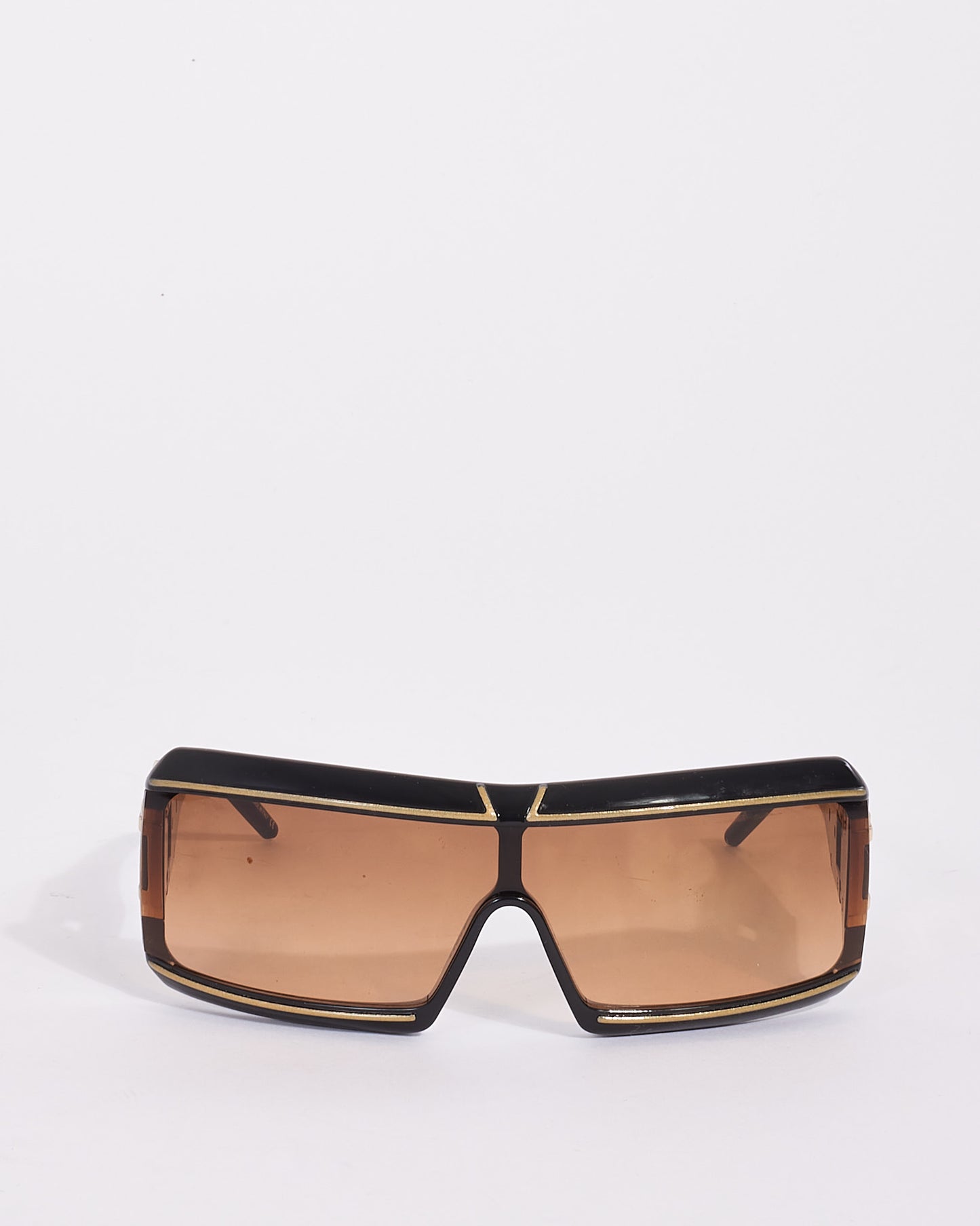 Jimmy Choo Vintage Black Acetate Rectangular Spark/S Sunglasses
