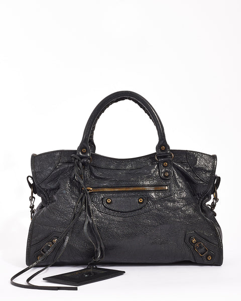 バッグ BALENCIAGA the city leather bag BLACK RETYCHE_BAG_ACC_04.03.