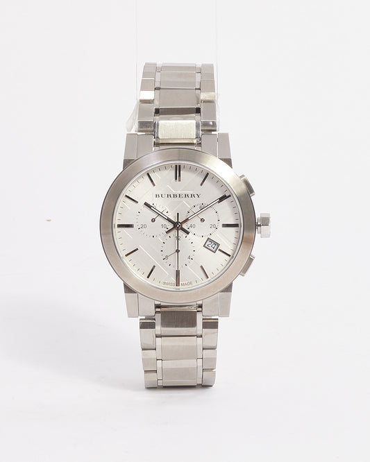 Burberry Men's Sterling Silver BU9350 Watch