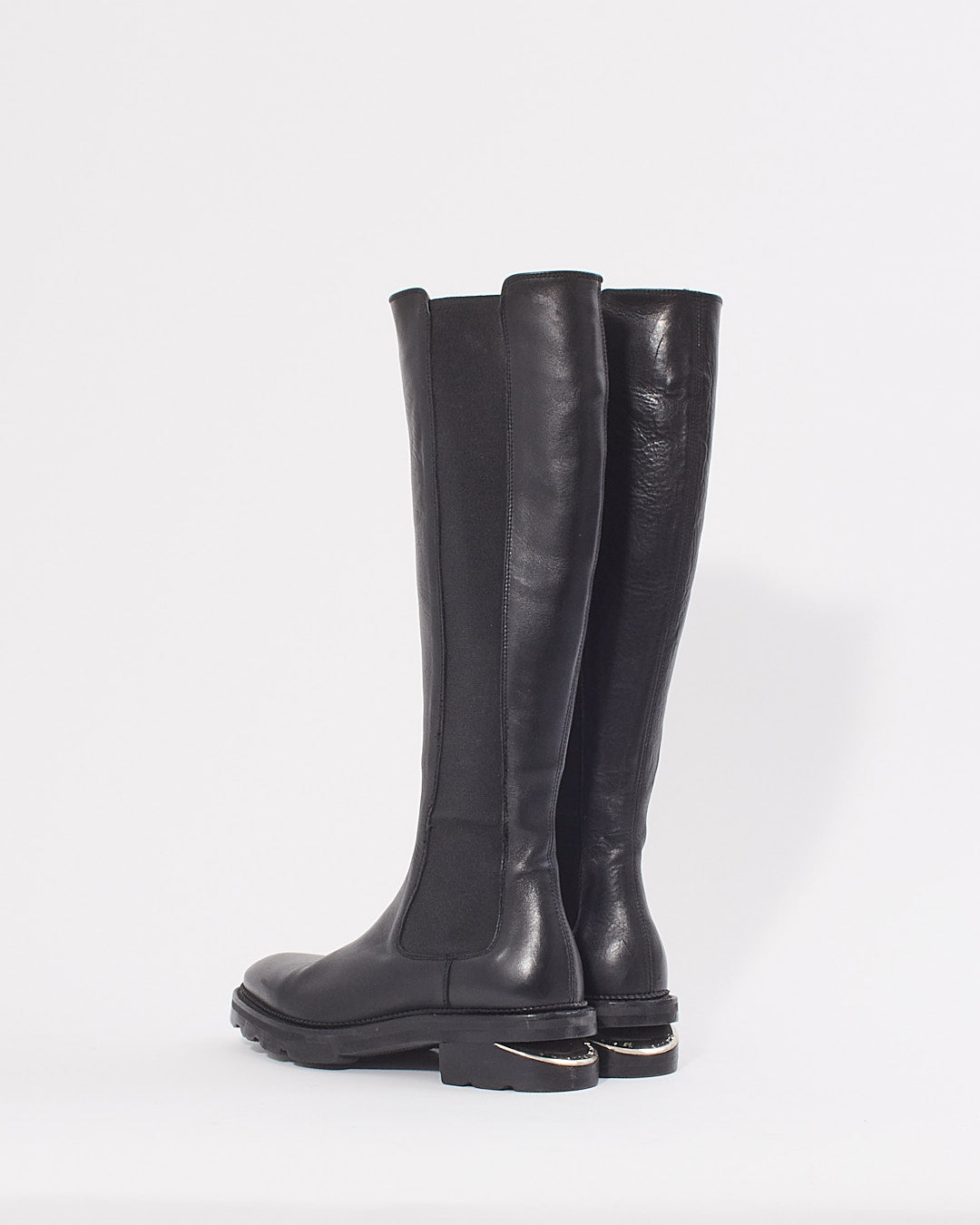 Alexander Wang Black Leather Boots - 38.5