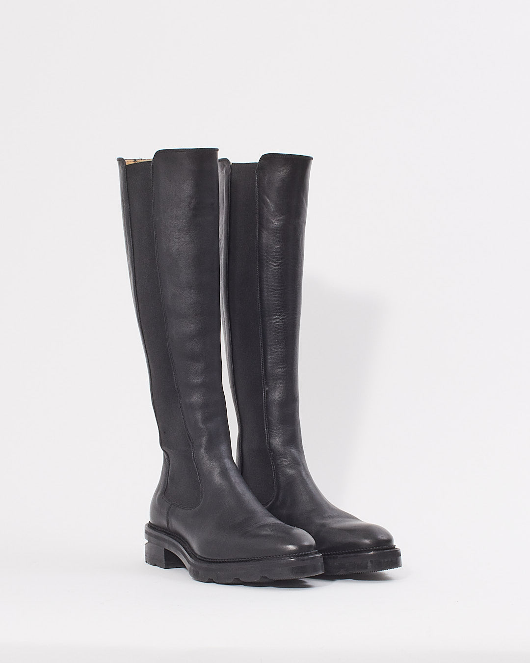 Alexander Wang Black Leather Boots - 38.5