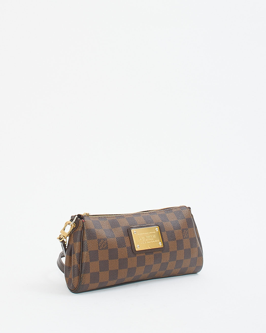 Louis Vuitton Damier Ebene Canvas Eva Pochette Crossbody Bag