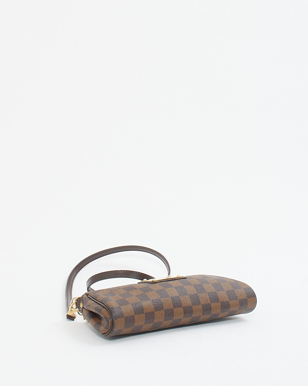 Louis Vuitton Damier Ebene Canvas Eva Pochette Crossbody Bag