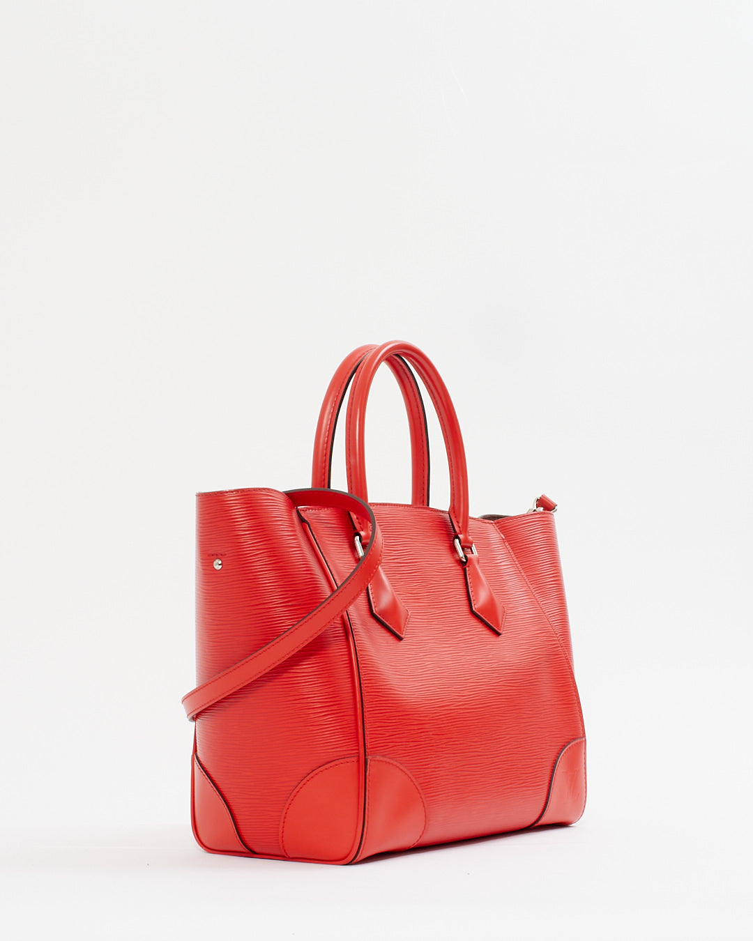 Louis Vuitton Sac cabas Phenix MM en cuir épi rouge