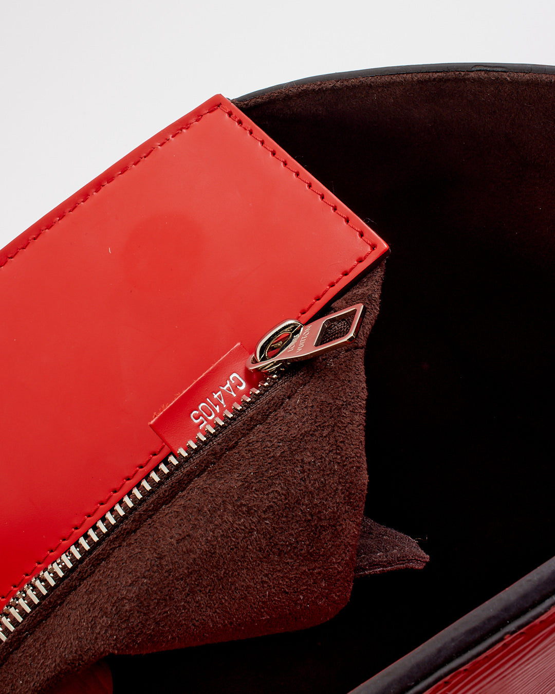 Louis Vuitton Sac cabas Phenix MM en cuir épi rouge