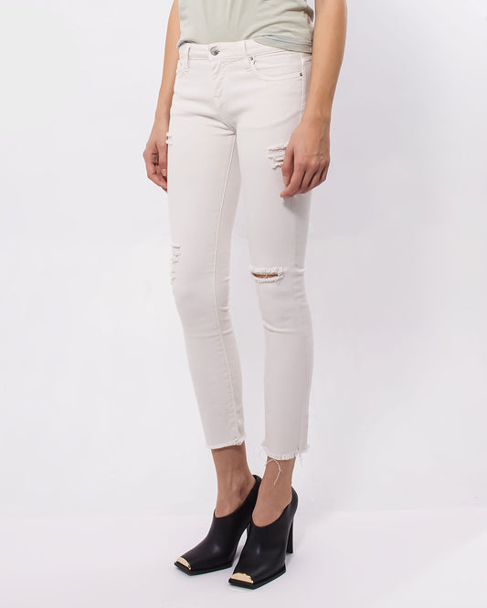 IRO White Ripped Jeans - 27