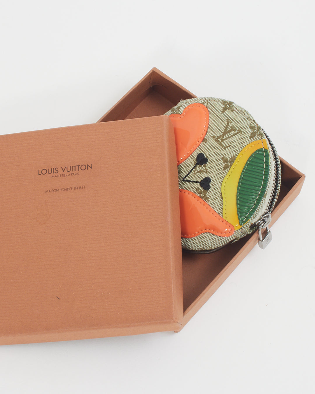 Louis Vuitton Monogram Butterfly Minilin Round Coin Case