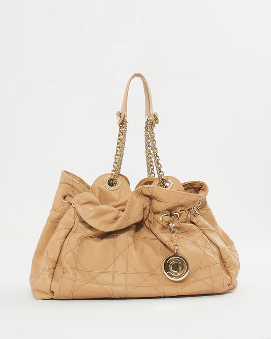 Dior Beige Leather Le Trente Shoulder Bag