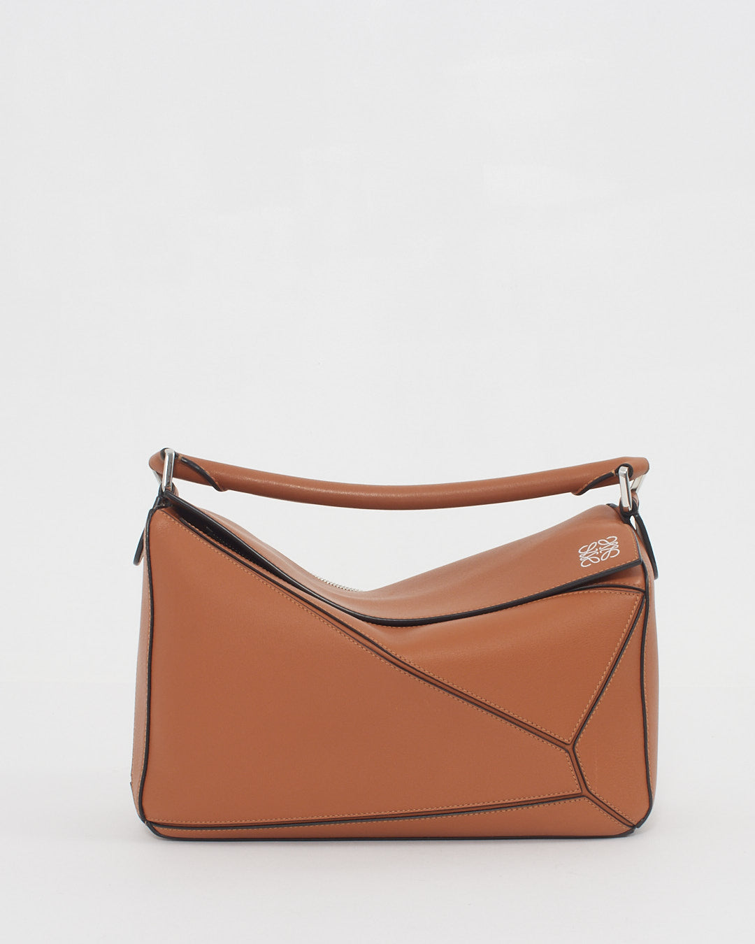 Loewe Tan/Brown Leather Medium Puzzle Bag