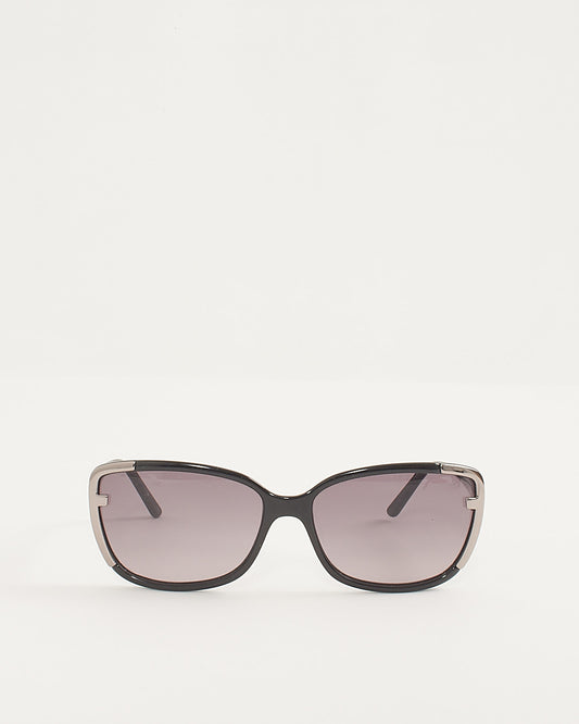Fendi Black/Silver FS 5224 Oversize F Sunglasses