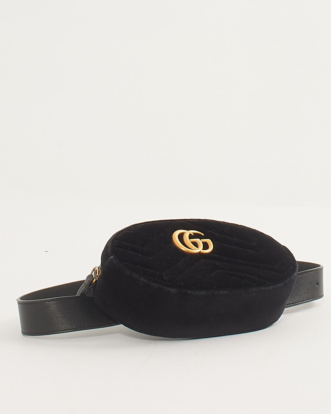 Sac ceinture Gucci Velvet Matelasse GG Marmont - 75/30