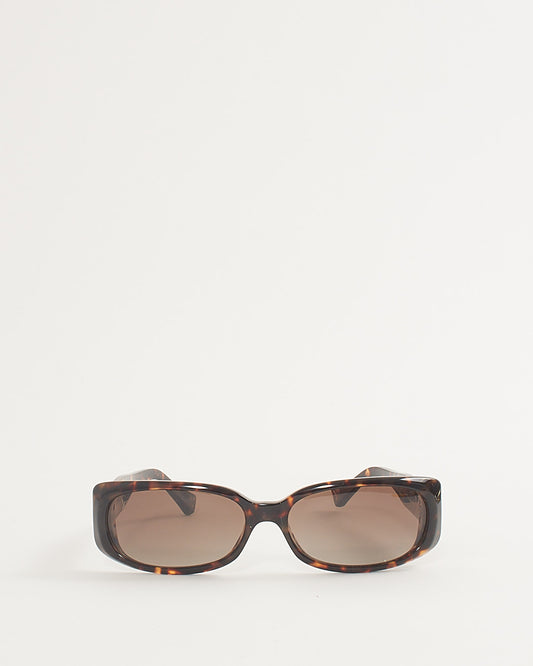 Louis Vuitton Brown Tortoise C0077 Lock-it Sunglasses