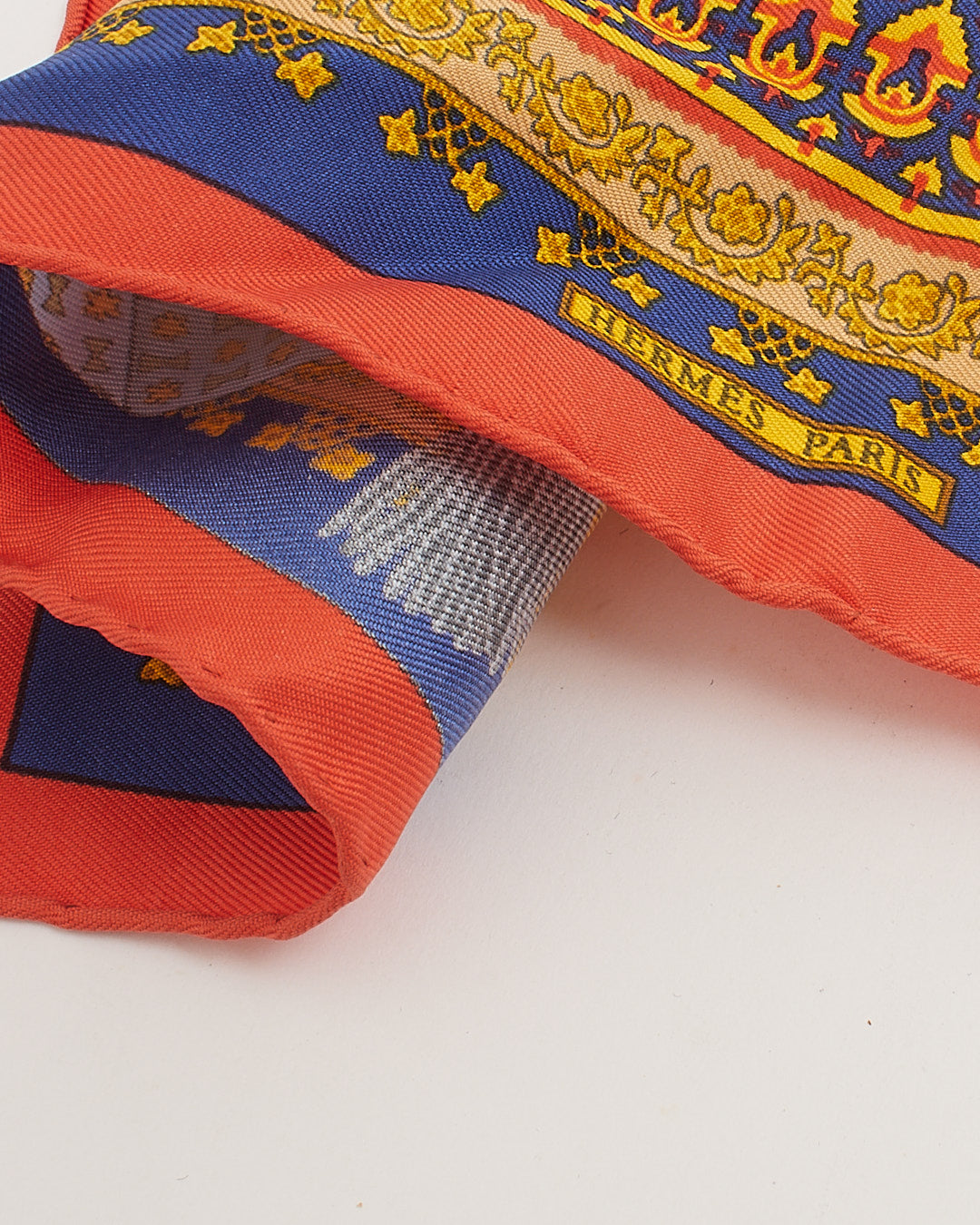 Hermès Multi Print Silk Square Scarf 45