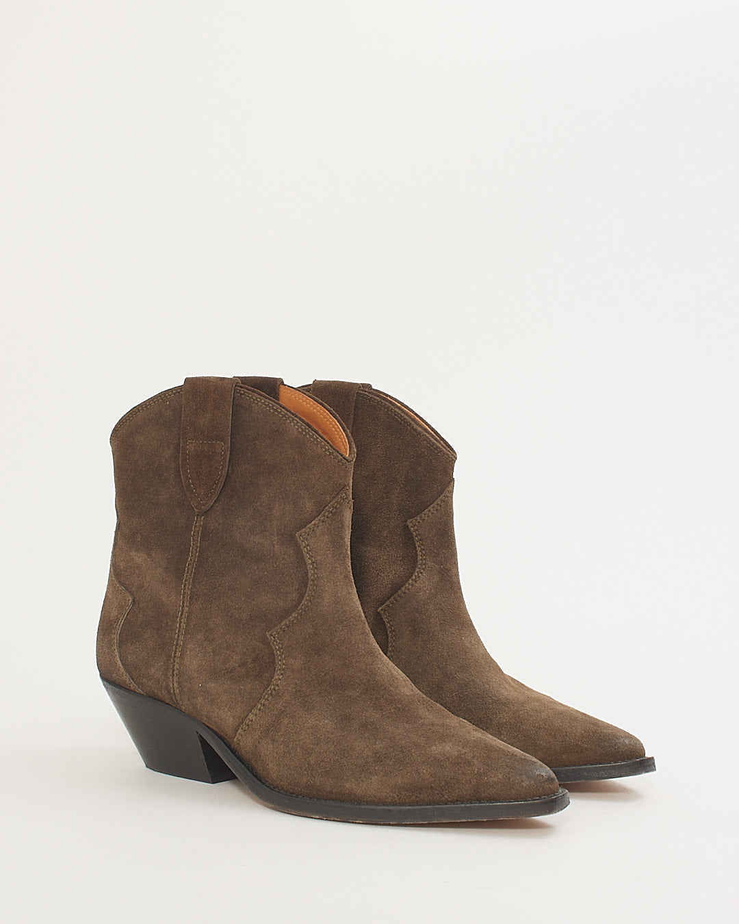Isabel Marant Beige Taupe Suede Dewina Boots - 39