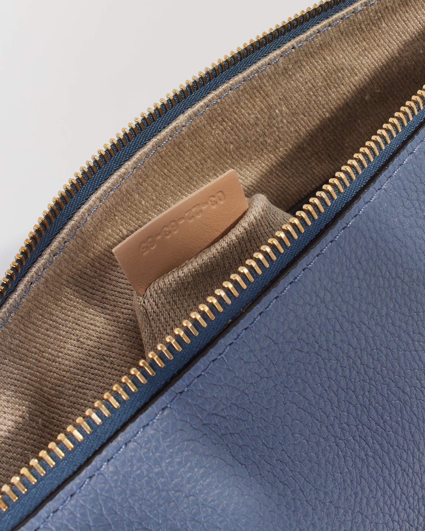 Chloé Blue Leather Small Marcie Leather Shoulder Bag