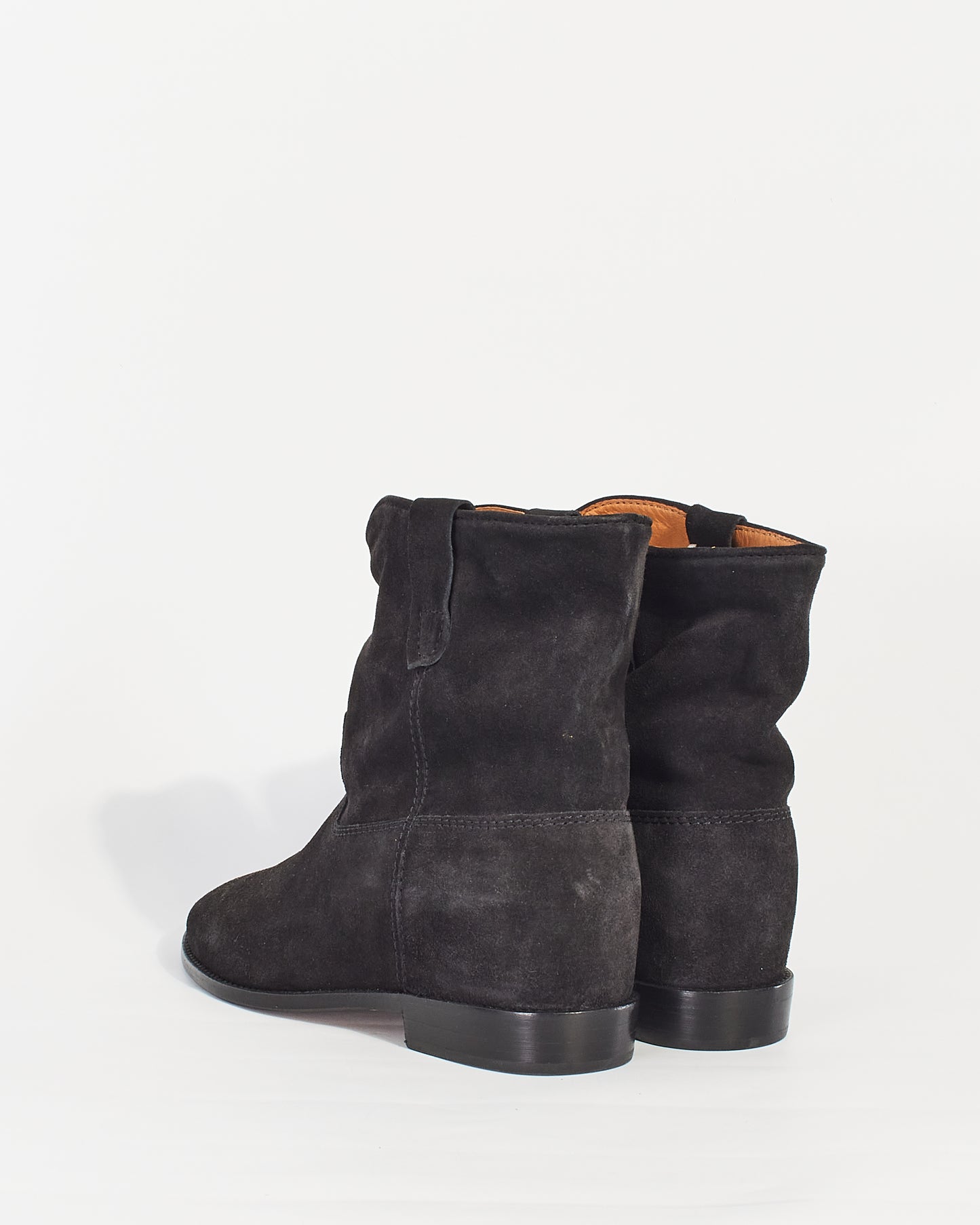 Isabel Marant Black Suede Crisi Boots - 40
