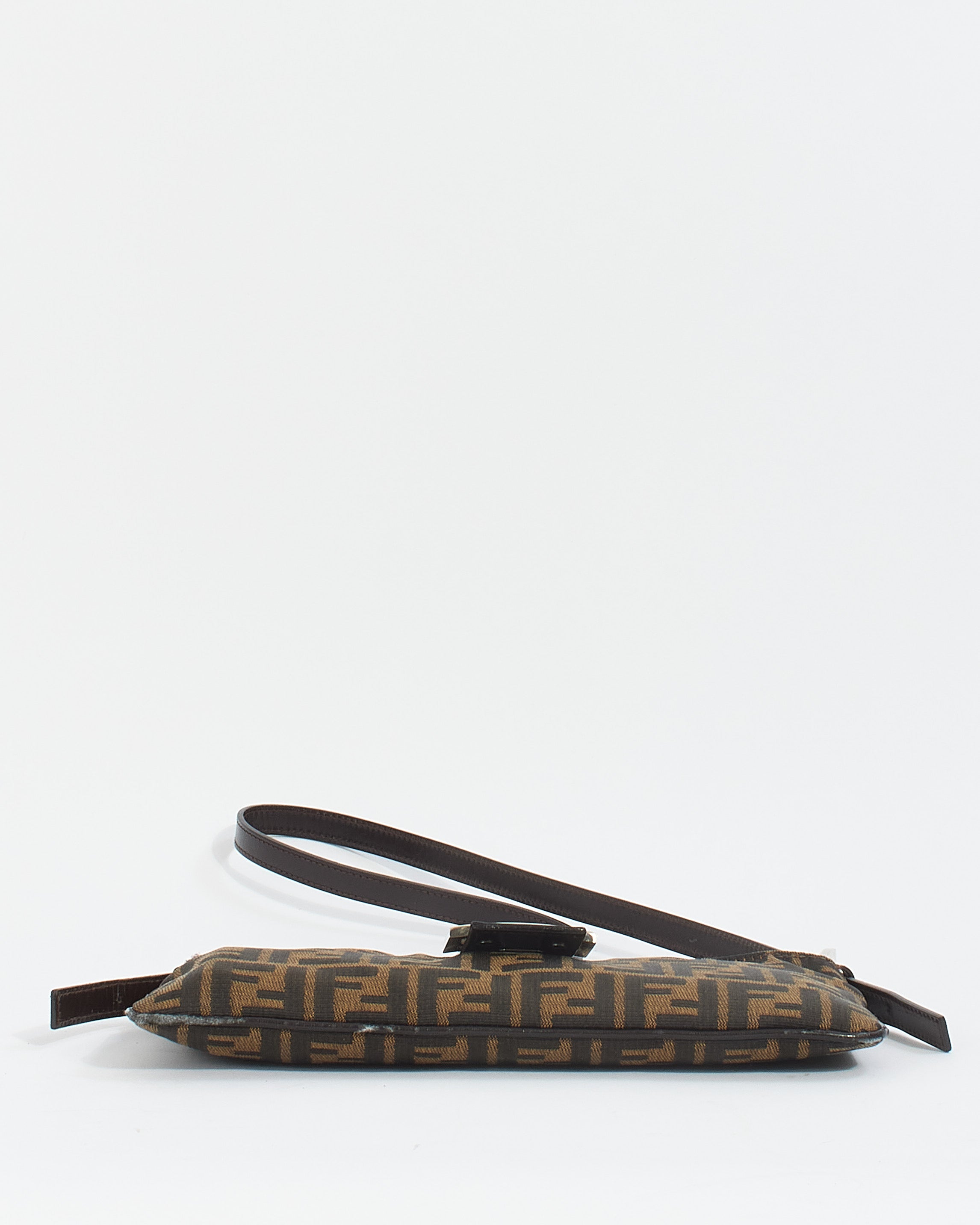 Explore a Fendi Brown Canvas Zucca Print Zip Shoulder Bag Explore a Fendi Brown Canvas Zucca Print Zip Shoulder Bag