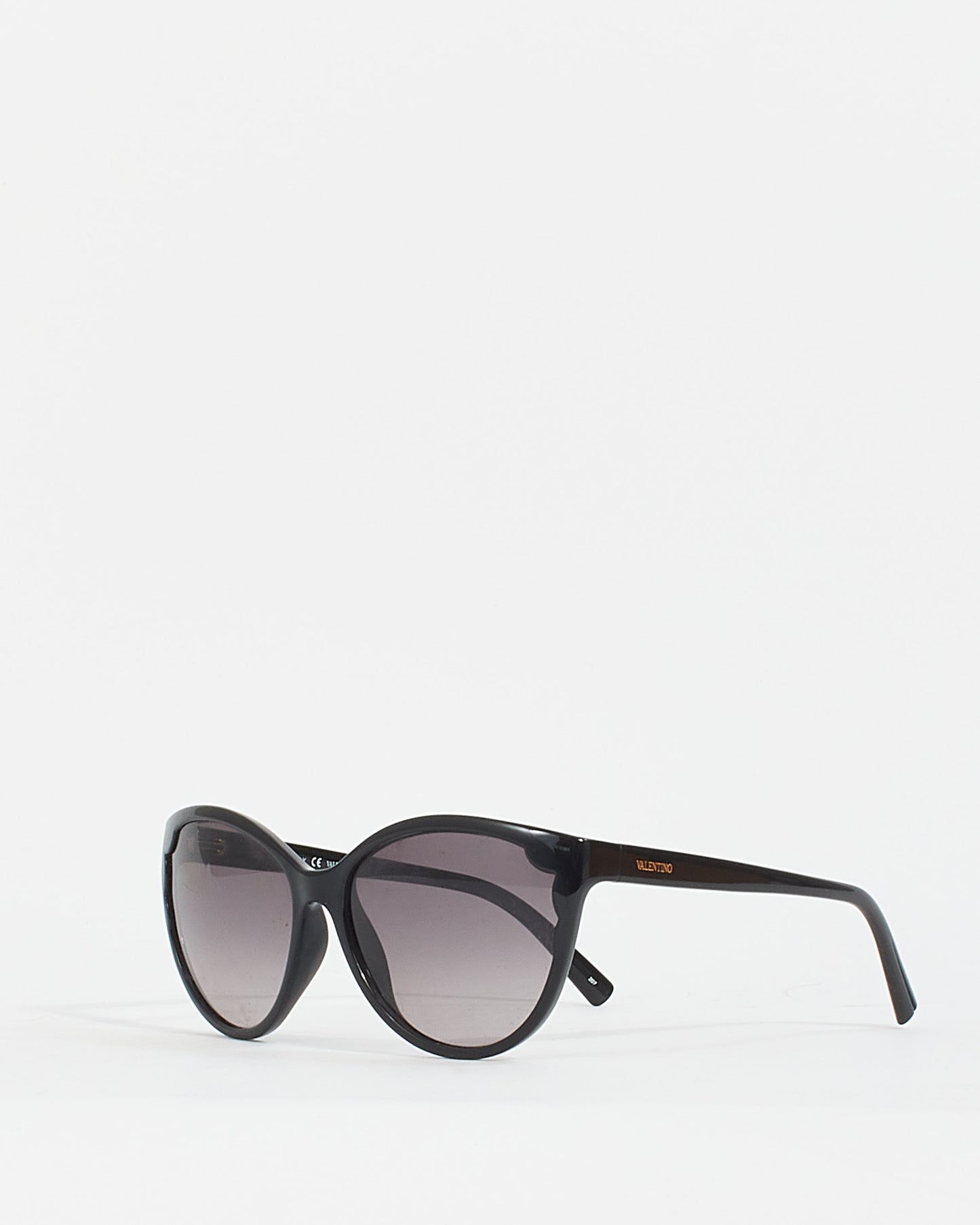 Valentino Black V607S Cat Eye Sunglasses