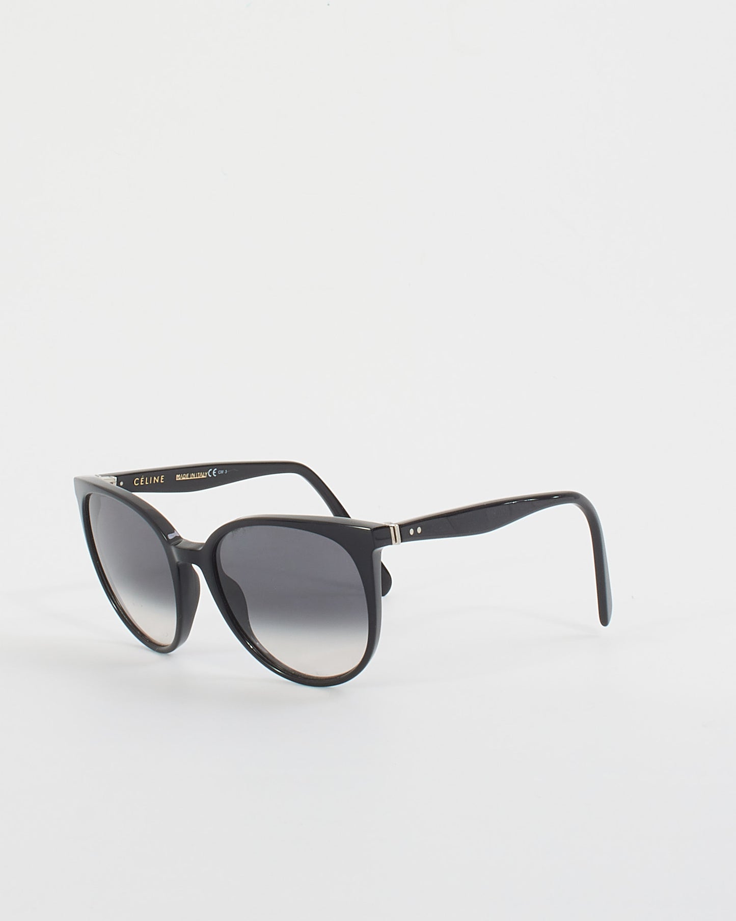 Celine Black Acetate Gradient Wayfarer Sunglasses - CL41068