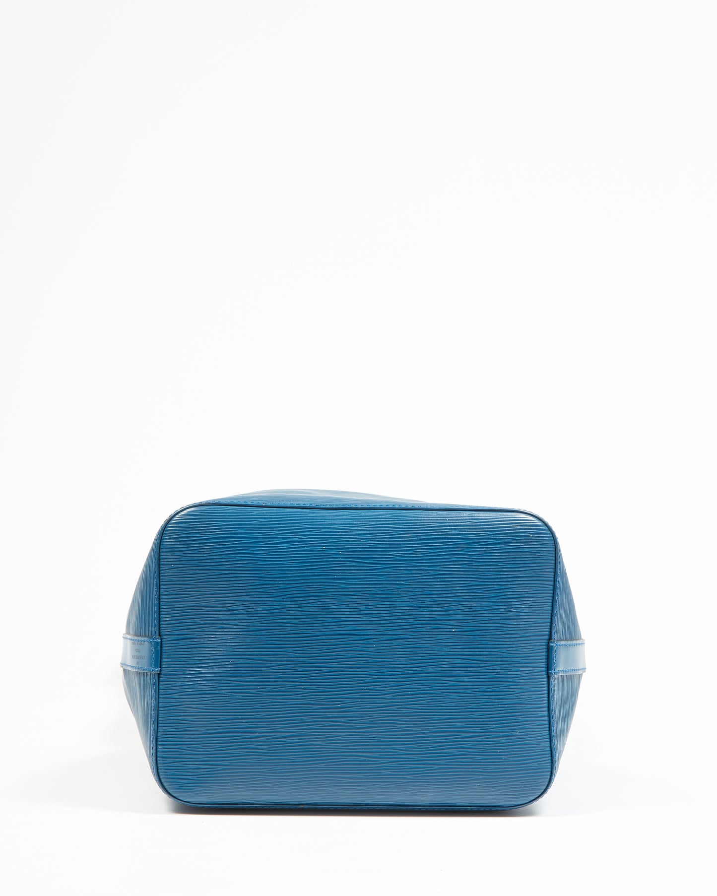 Louis Vuitton Blue Epi Petit Noe Bucket Bag