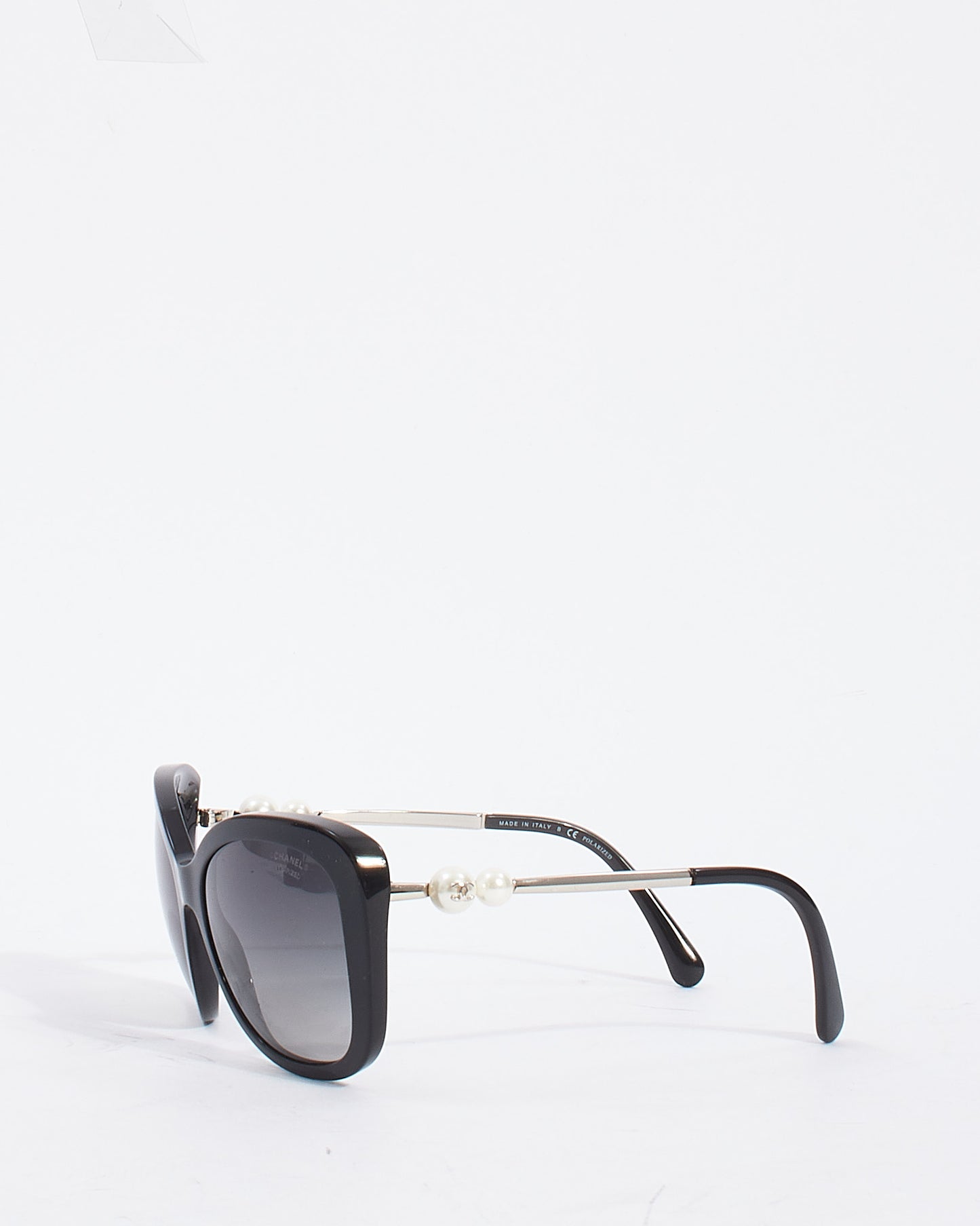 Chanel Black 5339-H Pearl Butterfly Sunglasses
